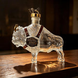 Ručna Staklena Bison Whisky Boca 350ML
