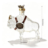 Ručna Staklena Bison Whisky Boca 350ML
