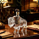 Ručna Staklena Bison Whisky Boca 350ML