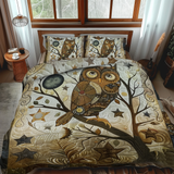 Owl 3-Piece Bedding Set