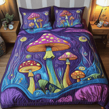 Fantazijske Gljive Set Posteljine od 3 dela