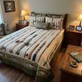 Vintage Tackle 3-Piece Bedding Set
