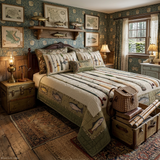 Vintage Tackle 3-Piece Bedding Set