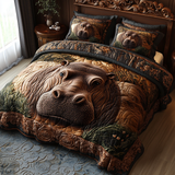 Set posteljine Jungle Hippo