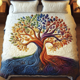 Set posteljine Roots of Serenity od 3 dela