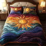 Set posteljine Sun Glow Aura od 3 dela