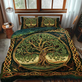 Majestic Tree of Life Keltik Set Posteljine od 3 Delova